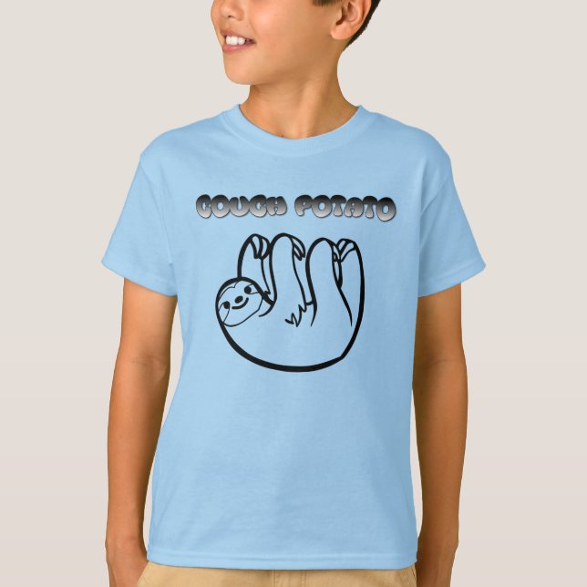 Couchkartoffel T-Shirt (Vorderseite)