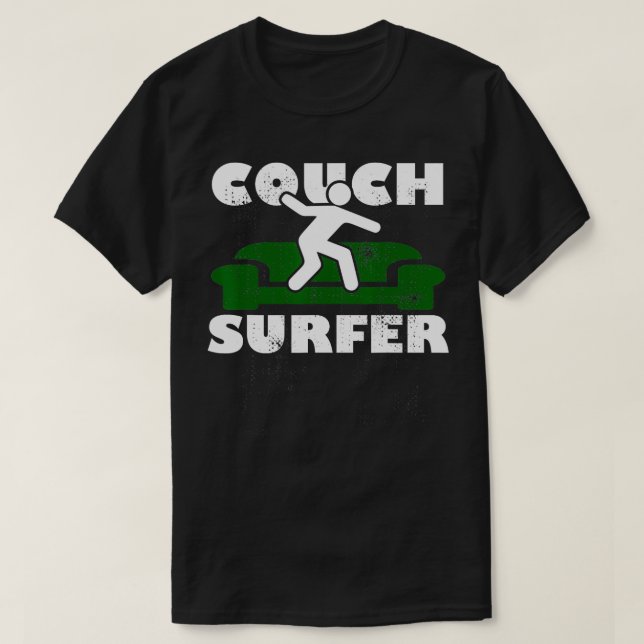 Couchsurfer T-Shirt (Design vorne)