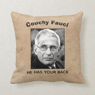 Couchy Fauci, Throw Kissen