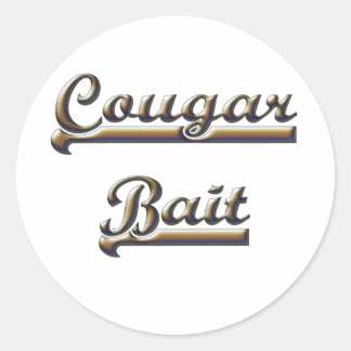 COUGAR BAIT RUNDER AUFKLEBER
