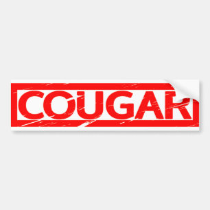 Cougar-Briefmarke Autoaufkleber