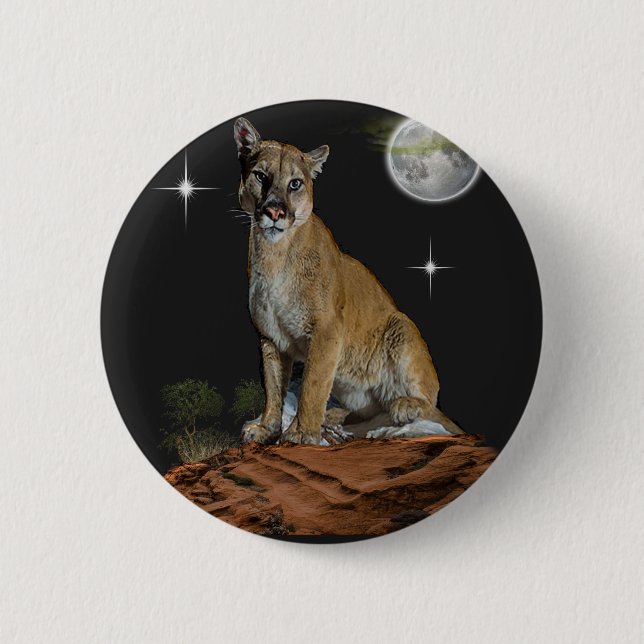 Cougar Button (Vorderseite)