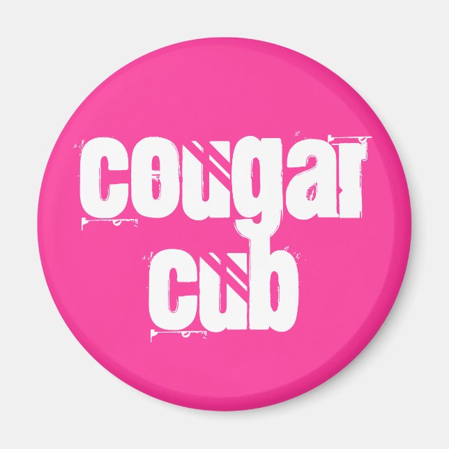 Cougar Cub Magnet (Vorne)