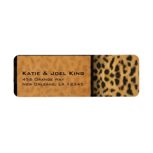 Cougar-Designetiketten (Vorne)