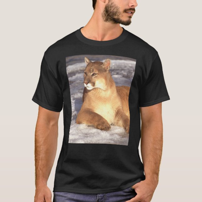 Cougar-Erholung T-Shirt (Vorderseite)
