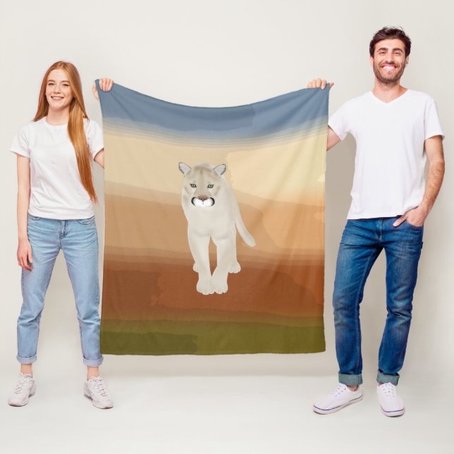 Cougar Fleece Blanket (Beispiel)