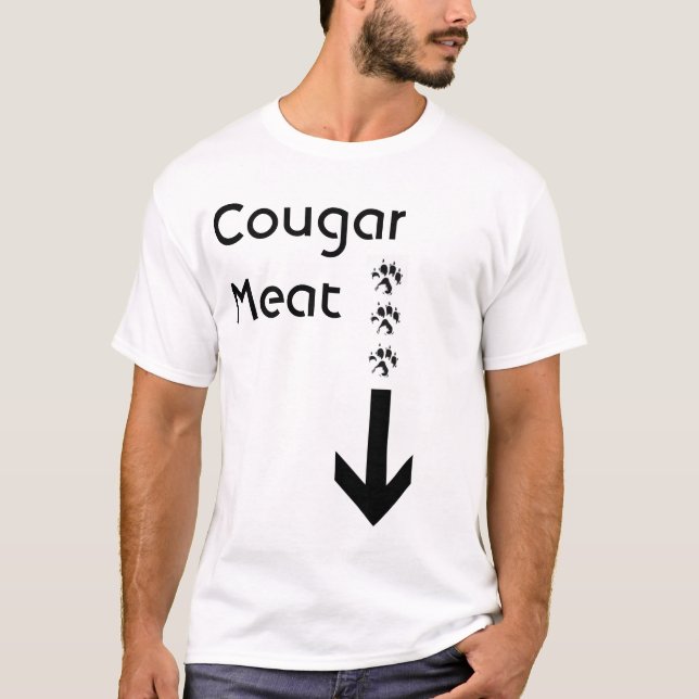 Cougar-Fleisch-Shirt T-Shirt (Vorderseite)