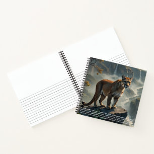 Cougar Hardcover Notizbuch