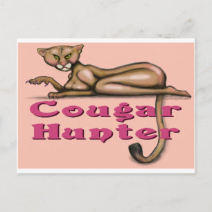 Cougar Hunter Postkarte