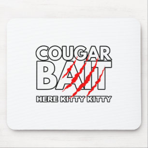 Cougar It Fun Halloween Kostüm Older Frau Younge Mousepad