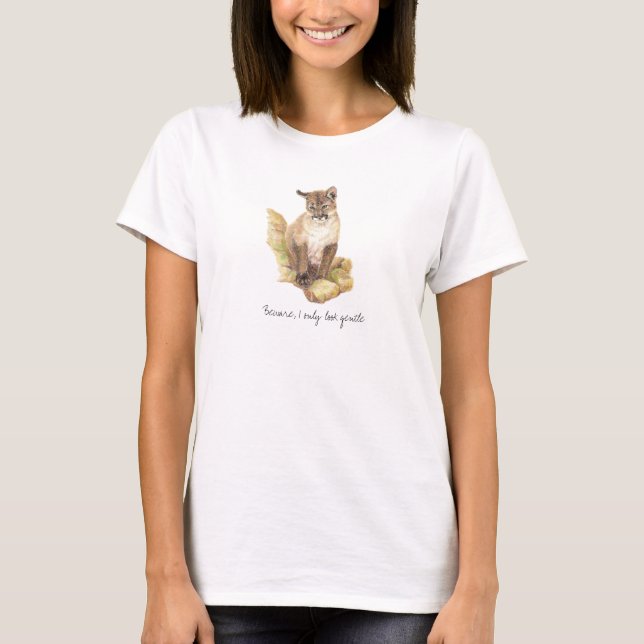 Cougar Kitten, Cub Ladys Tank Top (Vorderseite)