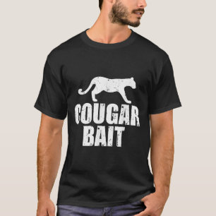 Cougar Köder Lustiges Geschenk Cougar Jagd Angeln T-Shirt