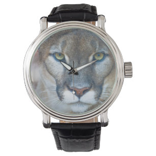 Cougar, Löwe, Panther Florida, Puma 2 Armbanduhr