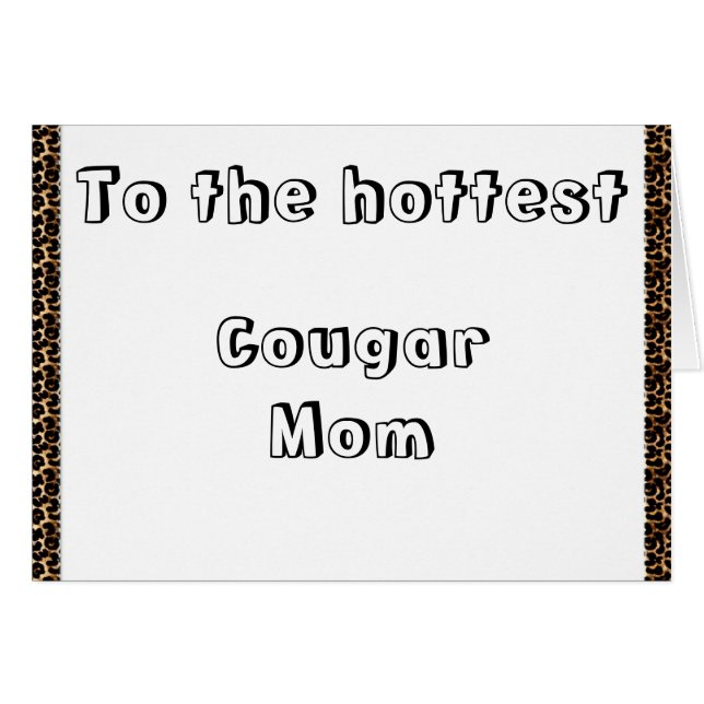 Cougar-Mama (Vorderseite (Horizontal))