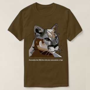 Cougar oder Mountain Lion oder Puma T Shirt