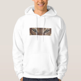 Cougar-Panther-Gebirgslöwe-Augen-Shirt Hoodie