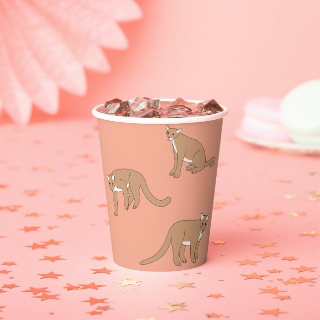 Cougar Pappbecher (Insitu)