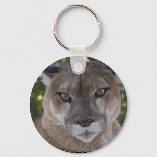Cougar Pounce Schlüsselanhänger (Vorderseite)