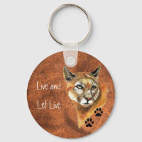 Cougar Puma Mountain Lion "Live and Lass Live"