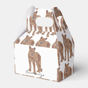 Cougar Puma Mountain Lion Thunder_Cove Geschenkschachtel
