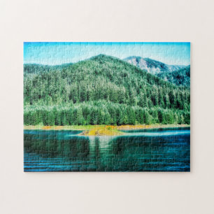 Cougar Reservoir Oregon. Puzzle