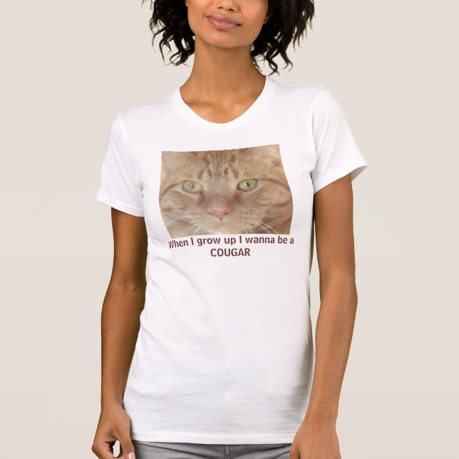 Cougar Spaß T-Shirt (Vorderseite)