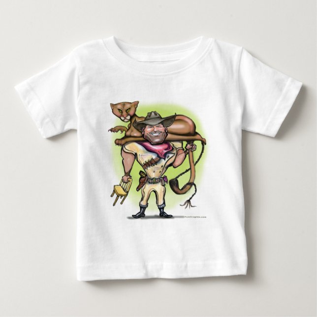 Cougar Trainer Baby T-shirt (Vorderseite)