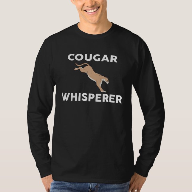COUGAR Whisperer   COUGARS T-Shirt (Vorderseite)