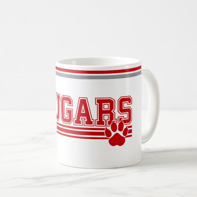 Cougars Coffee Tasse (VorderseiteRechts)