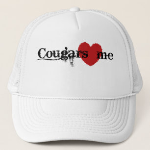 Cougars-Liebe ich Truckerkappe