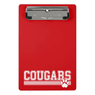 Cougars Mini Klemmbrett