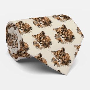 Cougars Neck Tie Krawatte