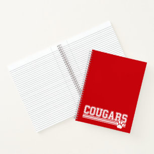 Cougars-Notebook Notizbuch