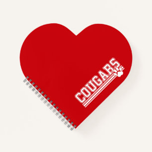 Cougars-Notebook Notizbuch