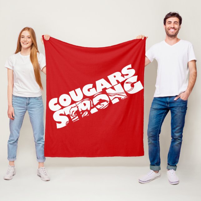 Cougars Strong Fleece Blanket (Beispiel)