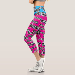 Coughs of Different Sounds : "콜 록 록" (kollok kollo Capri Leggings