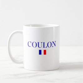 COULON-Frankreich-Flagge Kaffeetasse