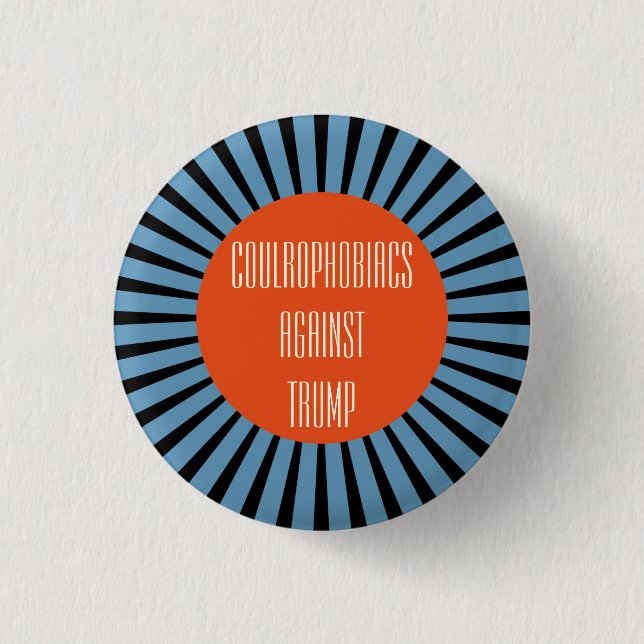 Coulrophobiacs gegen Trumpf Button (Vorderseite)