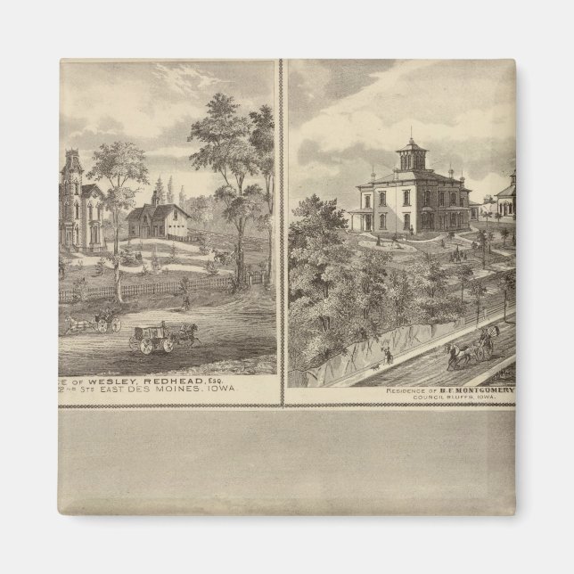 Council Bluffs Magnet (Vorne)