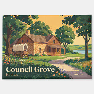 Council Grove, Kansas Kansas Magnet