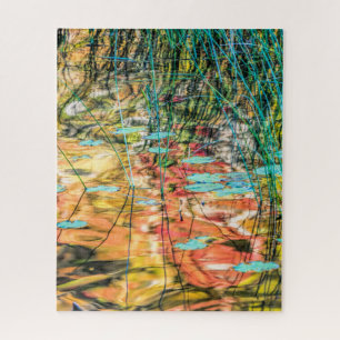 Council Lake im Hiawatha National Forest, Michigan Puzzle