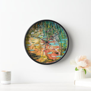 Council Lake in Hiawatha National Forest, Michigan Uhr