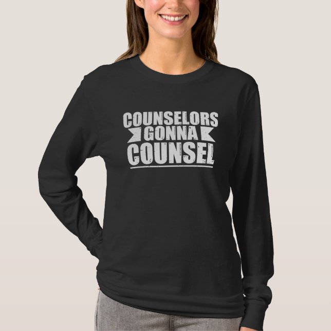 Counselor  Mental Health Therapist For Men Women T-Shirt (Vorderseite)