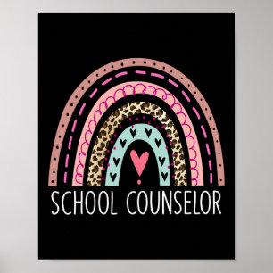Counselor Rainbow Counselor Zurück zur Schule Poster
