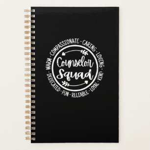 Counselor Squad School Counsling Teacher Vintag F Planer