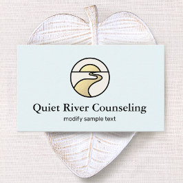 Counselor Winding River Horizon Logo Visitenkarte