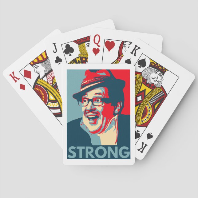 Count Arthur Strong Poker-Spielkarten Spielkarten (Rückseite)