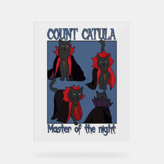 Count Catula Master of the Night Acrylschild