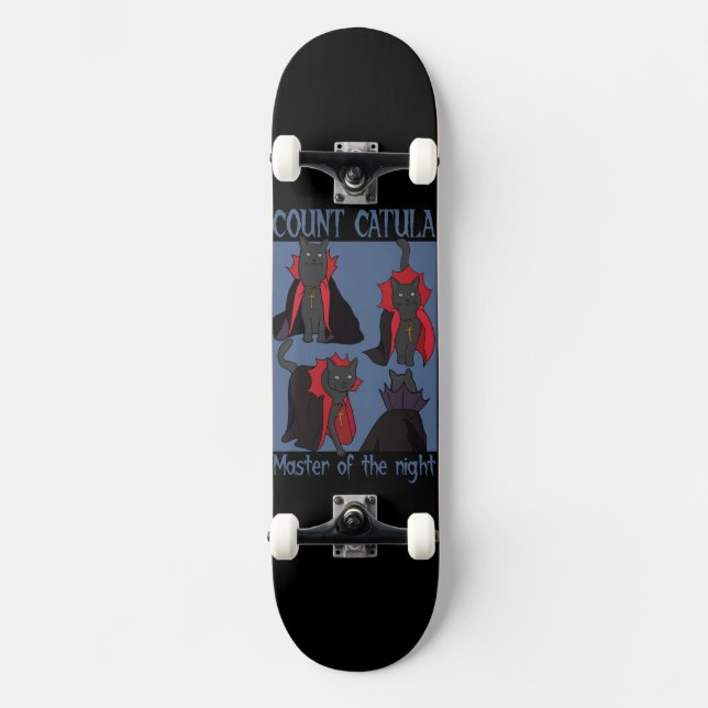 Count Catula Master of the Night Skateboard (Vorderseite)