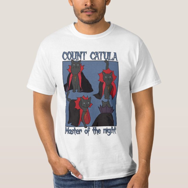 Count Catula Master of the Night T-Shirt (Vorderseite)
